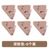 Clip Triangular de Colores, Clip de Plástico Multifuncional, Clip Transparente para Esquinas, Carpeta de Almacenamiento para Exámenes Estudiantiles, Diseño Creativo Anti-Rodamiento
