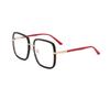 Gafas de sol TR90 con montura grande y luz azul, con personalidad, cuadradas, para miopía, para hombres y mujeres, 2023