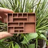 Soporte de Joyería Miniatura de Madera Transfronterizo, Adorno de Almacenamiento para Muestras Minerales, Moderno y Sencillo