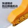 Fabricante - Fresadora Biseladora en V para Placa de Yeso para Cortar Bisel Grande de 45 Grados 1 cm Carpintería Junta de Figura Ocho Algodón Acústico Bisel Especial