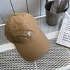 Gorra de béisbol con bordado de patrón simple, de secado rápido y a juego para hombres y mujeres, transpirable, de verano, para combinar con todo.