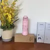 Copo de Frutas Transfronteiriço Garrafa de Água Esportiva Copo Térmico de Aço Inoxidável 304 Visualmente Atraente Copo de Água para Esportes ao Ar Livre Copo Duplo para Beber
