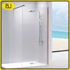 Mampara de Ducha Tipo Pantalla Sin Marco de Calidad de Exportación para Comercio Exterior, Separación Seco-Húmedo, Panel de Pantalla de Baño Simple y Elegante