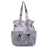 Nueva Bolsa de Cordón Ligera Literaria de Estilo Japonés Bolsa Tote Casual Moderna de Gran Capacidad Bolsa de Hombro para Estudiantes para Mujeres