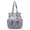 Bolsa Tote Versátil de Gran Capacidad Bolso de Hombro Estilo Mori 2025 Nueva Bolsa de Lona para Estudiante Universitaria Bolso de Hombro para Clase