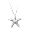 Collar con colgante de estrella de mar de especias retro americano, collar largo para vacaciones junto al mar, dulce, moderno, cadena exagerada para suéter
