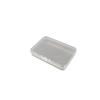 Caja Rectangular de Plástico PP Piezas Transparentes Caja para Joyería Caja para Guardar Equipo de Pesca Anzuelos Caja Organizadora de Empaque para Tarjetas y Pegatinas