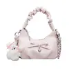Bolso Único de Lazo Plegado para Mujer, Nuevo Bolso Cruzado Elegante Primavera 2026, Bolso de Mano y Hombro Tipo Dumpling