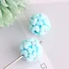 Corazón de Amor Perla Arcilla Blanda Cuentas DIY Accesorios Hechos a Mano Cuentas de Agujero Recto DIY Cadena para Teléfono Llavero Cadena para Bolso Accesorios