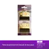 Pente Guia para Máquina de Cortar Cabelo Elétrica Banhado a Ouro, Pente de Posicionamento para Aparador de Cabelo Transfronteiriço, Compasso de Cabeleireiro, Ferramentas de Cabeleireiro para Salão de Beleza