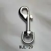 Fábrica de Origen Llavero con Hebilla de Plástico en Forma de P para Mascotas Gancho de Aleación de Zinc con Forma de Cabeza de Toro Hebilla para Perro Proceso de Galvanizado Sin Manchas Metal