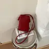 Bolso de Axila Transfronterizo para Mujer, Nuevo Estilo de Verano de Moda, Versión Coreana, Bolso Cubo Hueco de Nicho, Bolso Cruzado de Gran Capacidad