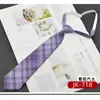 JK Estilo Universitário Japonês Gravata de Xadrez Listrada Gravata Borboleta Uniforme Pequenos Acessórios Outlet de Fábrica em estoque