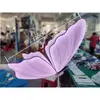 Luzes Guia de Caminho de Borboletas para Casamento, Adereços, Decorações de Casamento Luminosas, Decorações de Teto, Lustres de Palco de Casamento, Palco T, Shopping Center