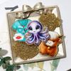 Accesorios Acrílicos de Dibujos Animados con Purpurina Transfronterizos Accesorios para Joyería DIY de Resina Parche Pasador Pasador Gt-J-200655