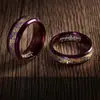 Nueva Joyería Personalizada de Transferencia de Fuego Nueve Púrpuras, Anillo Protector para Pareja, Prosperidad de Dragón y Fénix, Anillo que No se Desvanece