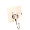 Gancho grande de viscosa sin clavos para puerta trasera, gancho para ropa, gancho de pared para baño, cocina, gancho grande para puerta trasera, venta al por mayor