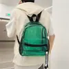 Mochila bolsa de dolor mochila escolar para estudiante nueva elegante moderna mochila escolar mochila impermeable para exteriores y playa bolsa de gelatina transparente