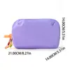 Bolsa de Maquillaje Dopamina Transfronteriza Feihong de Alto Valor Gran Capacidad con Bloques de Color Bolsa de Almacenamiento Portátil para Viajes al Aire Libre Neceser
