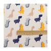 Tela Crepé Estampada de Doble Capa 100% Algodón en Stock, Tela de Gasa Estampada para Baberos de Bebé, Monos y Materiales para Mantas