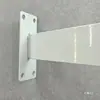 Acessórios para Suporte de Barra de Madeira, Cabideiro, Suporte Vertical de Parede, Suporte Lateral, Suporte para Barra de Roupas, Gancho para Rack de Roupa Íntima