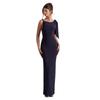 Vestido de verano 2025 con lazo en el hombro, color liso, para mujer de Amazon, venta al por mayor, comercio exterior