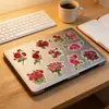 50 pegatinas románticas de rosa PET para ti, estilo ins, alto valor estético, exquisitos materiales de decoración floral para agendas