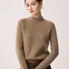 Elegante de Luxo Leve 100% Caxemira Camada Base Feminina Outono Inverno Solto Emagrecimento Ombro Raglã Malha Macia e Lisa Suéter Quente