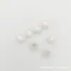 Fritillaria de Água Doce Vidro Contas Espalhadas Doze Constelações 12mm Estampagem Bronzeada Furo Passante Galvanoplastia Diy Acessórios para Roupas