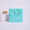 Bolsa con Cierre de Presión Terciopelo Joyería Empaque de Joyería Hebilla Oculta Bolsa de Almacenamiento Terciopelo de Doble Cara En Stock Listo Amazon