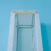 Poste de Advertencia para Cable Eléctrico 120*15*15cm Molde de Plástico para Vertido de Concreto Columna de Cemento sin Letras Molde