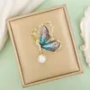 Sentido del Diseño Clase Nicho Pin Elegante para Fijar Ropa Accesorios de Broche de Animal Elegantes Ideas de Regalo Navideño para Mujeres