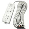 Hengxingtai 142 con interruptor puerta de seguridad enchufe de 8 orificios inalámbrico 2 metros 3 metros 5 metros 8 metros 2500W regleta de cobre