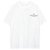 Camiseta holgada de manga corta para hombre, de la marca de moda estadounidense que representa al representante de Los Ángeles, con su eslogan High Street Fashion.