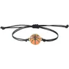 Pulseiras Populares Artesanais Tecidas de Liga Metálica Transfronteiriças para Baseball, Futebol, Basquete e Vôlei, Direto da Fábrica de Origem, em Estoque