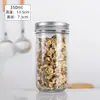 Amazon Botella de Caviar Transfronteriza Sellada Tarro de Masón Vidrio Esmaltado Espesado Tarro Botella para Mermelada Salsa Picante Botella de Miel