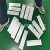 Lámina de PTFE puro anti-deslizamiento punzonado CNC tallado CNC agujero de posicionamiento brida agujero ciego