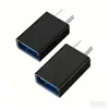 Adaptador OTG Type-C para USB 3.0 Adaptador para Celular Suporta Pen Drive Leitor de Cartão Adaptador para Celular