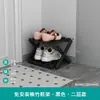 Zapatero plegable sin instalación, para puertas estrechas y pequeñas de casa, para dormitorios, de alquiler, de varias capas, sencillo, para guardar zapatos.