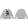 Suministro Mayorista Transfronterizo de Marca de Moda de Comercio Exterior Sudadera Pesada de Cuello Redondo Chaqueta de Manga Larga Tiburón