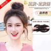 Faixa de Cabelo Bola de Cabelo Real para Mulheres, Elástico de Cabelo Estilo Antigo, Elástico de Cabelo Natural Preguiçoso, Elástico de Cabelo Fofo Flor de Cabelo Humano Inteiro