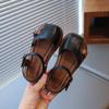 Sandalias para Niñas Baotou 2025 Verano Nuevos Zapatos para Niños Zapatos de Princesa para Niñitas Suela Suave Casual Zapatos para Bebé Modernos