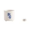 Queimador de Incenso Cerâmico Aromaterapia Interior Porcelana Branca Pequeno Queimador de Incenso Acessórios para Cerimônia do Chá Incenso de Agarwood Porta-Incenso Ornamentos