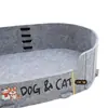 Cama para Mascotas de Fieltro, Adecuada para Todas las Estaciones, Cama para Gatos y Perros, Resistente a los Arañazos, Resistente al Desgaste, No Suelta Pelo, Extraíble y Lavable, Cama Anti-Arañazos para Gatos