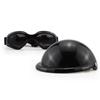 Casco de Seguridad para Mascotas Casco Sombrero para la Cabeza para Gato y Perro Sombrero de Motocicleta para Mascotas Sombrero para la Cabeza Juguete para Mascotas Sombrero Gafas de Sol Juego de Casco