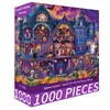 Puzle de 1000 piezas Sakura Town Fabricante Popular Transfronterizo Alta Dificultad Alivio del Estrés Juguete Educativo para Niñas Regalo de Cumpleaños