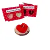 Amor Rosa Hibisco Exclusivo de San Valentín Adorno Decorativo Planta de Fragancia Baja Fragancia Vegetal Vela de Emergencia Frasco Frasco Grande