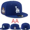 Nuevos Sombreros de Talla de Comercio Exterior Gorras Cerradas de la MLB para Hombres y Mujeres, Gorras de Béisbol Bordadas Hip-Hop, Sombreros para Protección Solar al Aire Libre