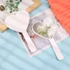 Espejo de tocador de plástico, Espejo de mano, Espejo de maquillaje portátil con forma de corazón, Mango creativo, Espejo pequeño portátil mini para venta al por mayor