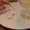 Collar de Corazón de Concha para Niñas, Cadena de Clavícula con Borla de Verano, Accesorio de Diseño de Nicho de Lujo Ligero, Cadena de Acero de Titanio